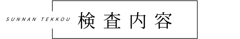 検査内容